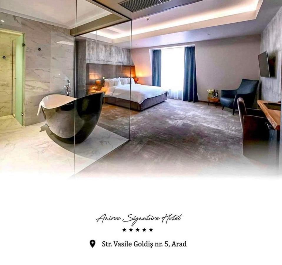 Aniroc Signature Hotel Arad Kültér fotó